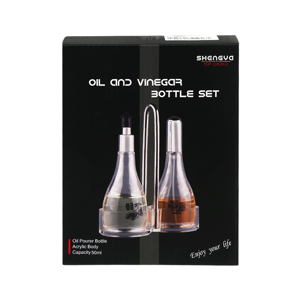 OIL BOTTLE SET 2PC ACRYLIC SHENGYA IR F2340