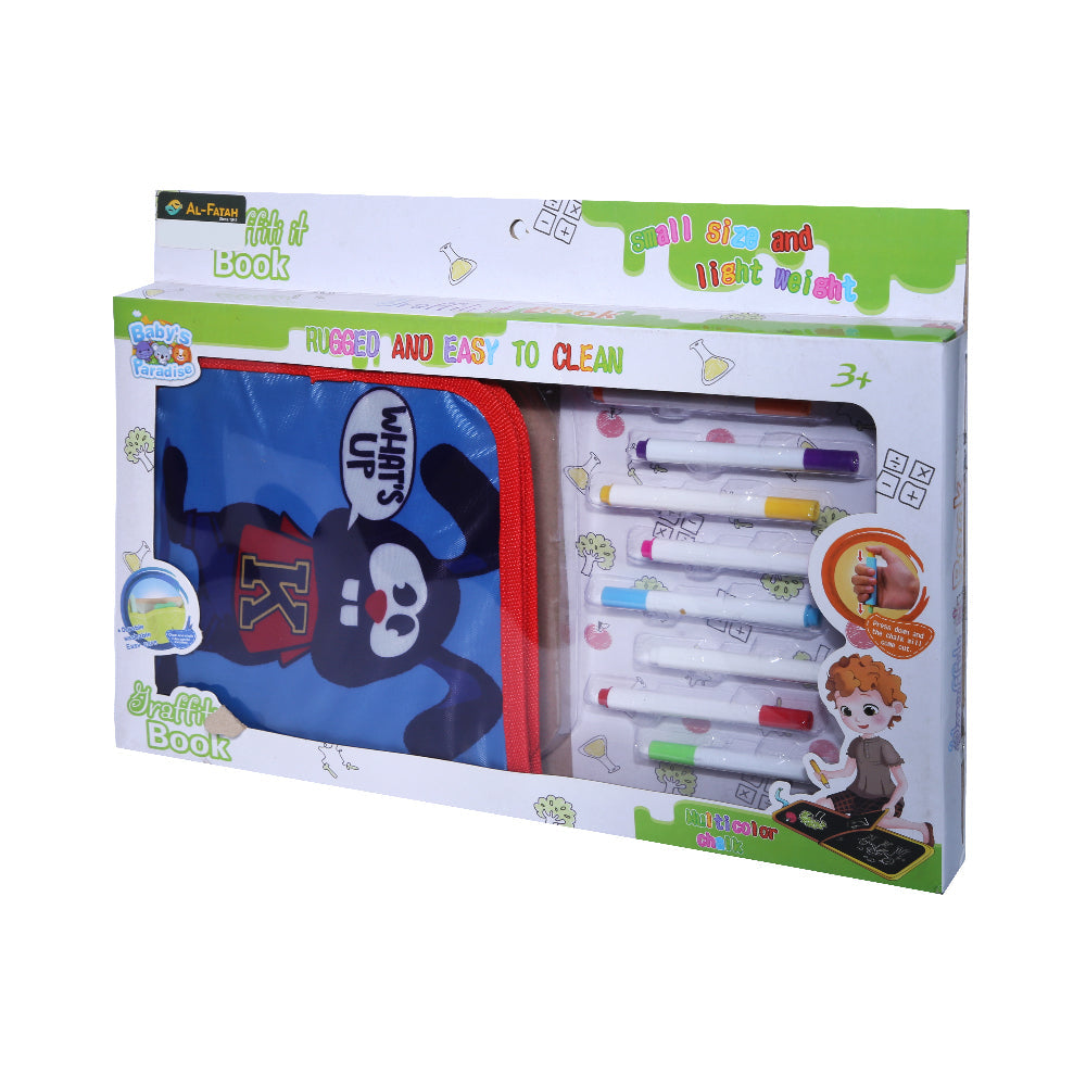 Re333-144 Grafiti Multi Color Book (3+ Year) M.T