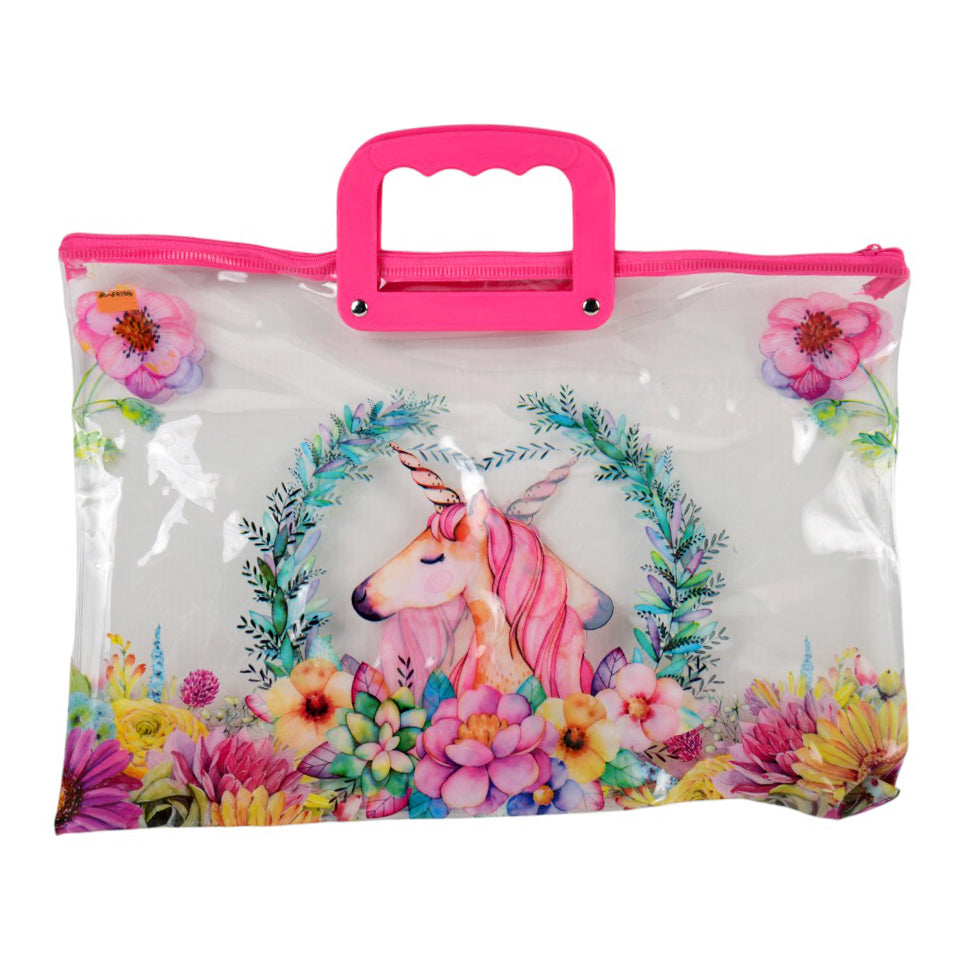 CLEAR BAG PVC MIX CHARACTER 8095 A.M