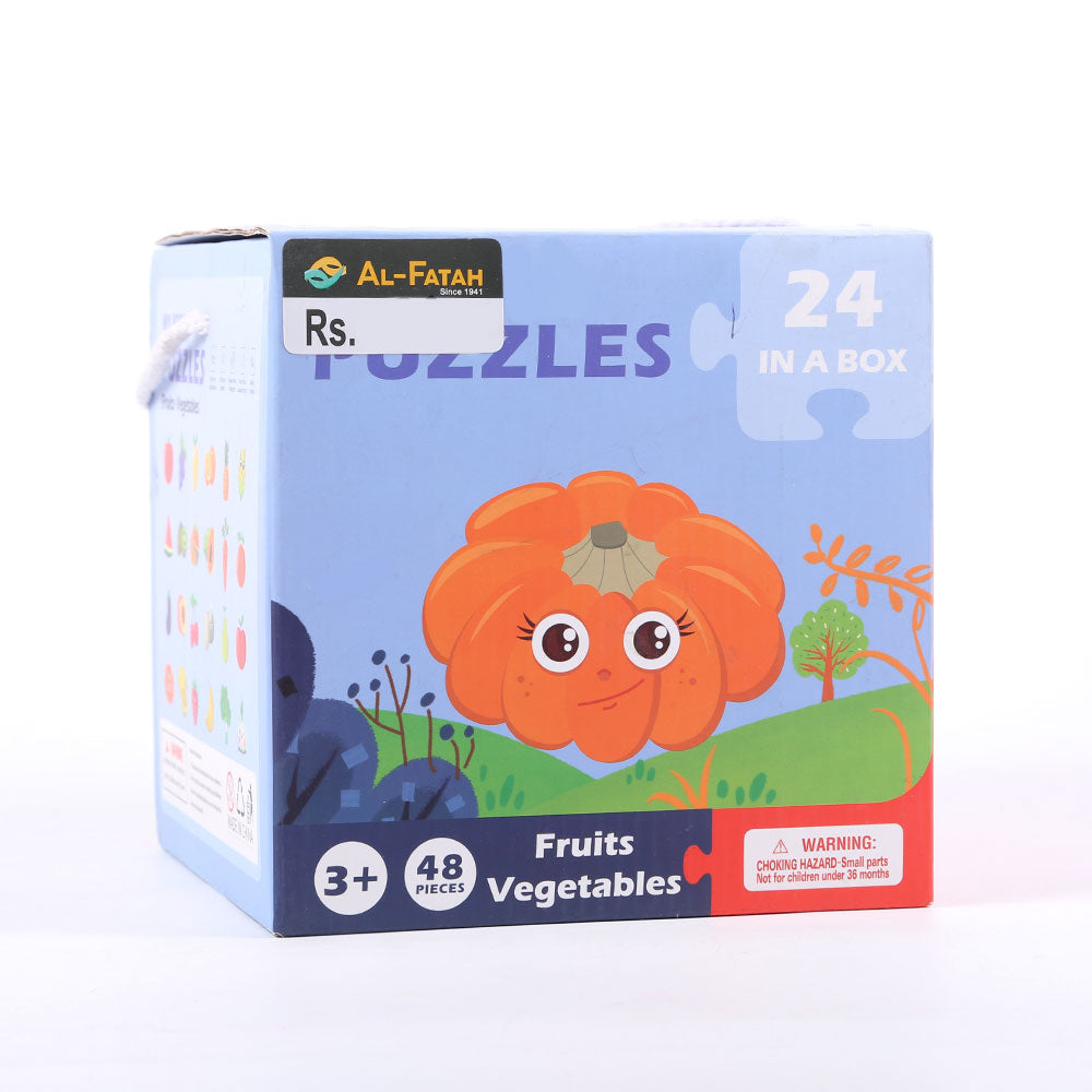 Mb035-3 My Best Fruits & Vagtable Puzzles  Ir (3+ Year)