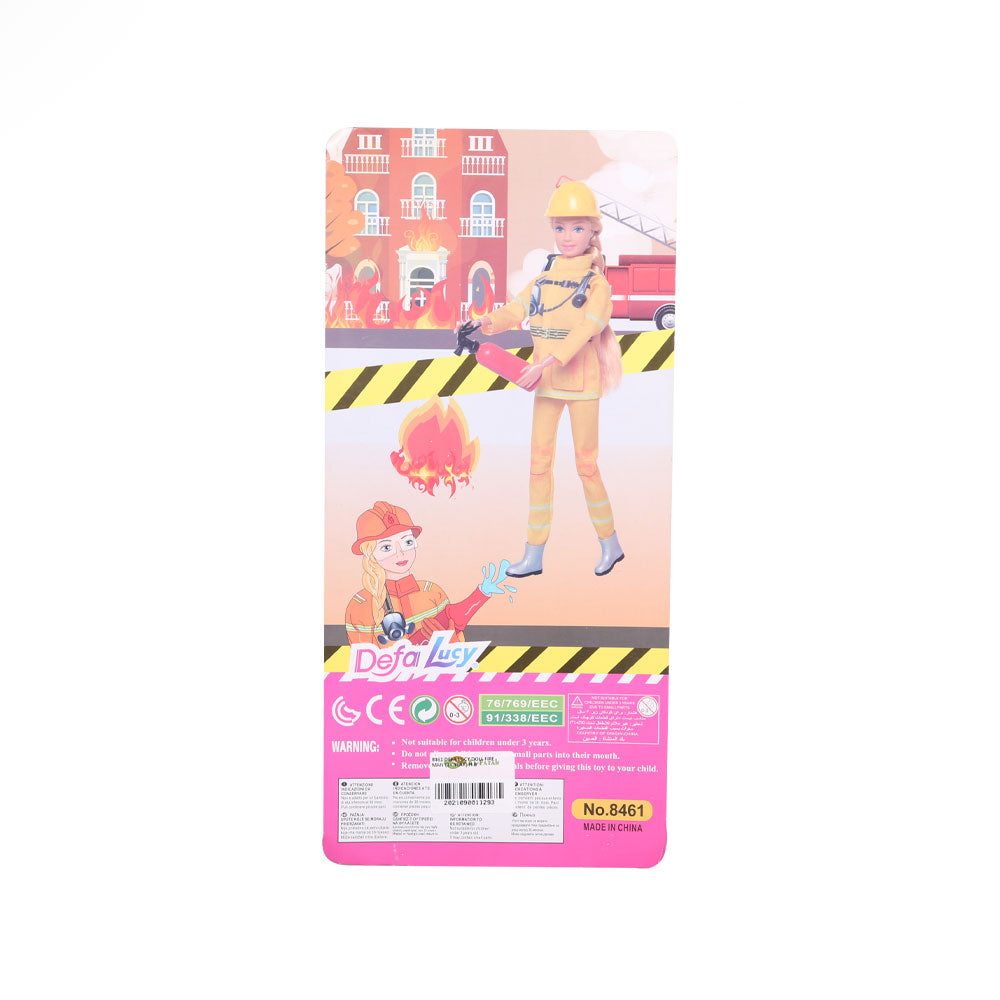 8461 Defa Lucy Doll Fire Man (3+ Year) H.B