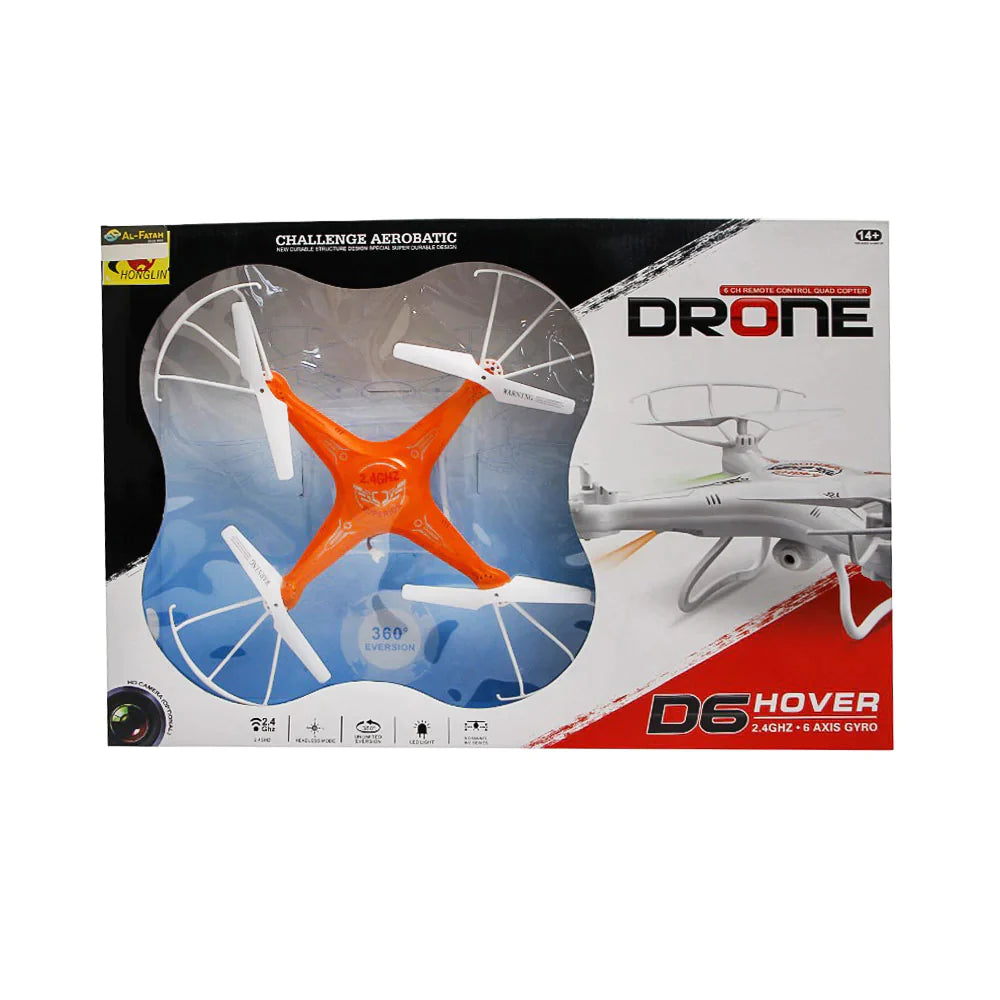 D6 Drone Quadcopter W Camera R/C (14+ Year)