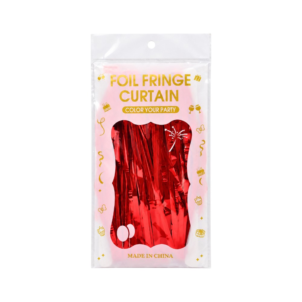 A36 PARTY FOIL FRINGE CURTAIN IR