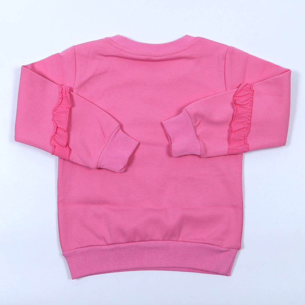 GIRLS L/S ROUND NECK PINK COLOR