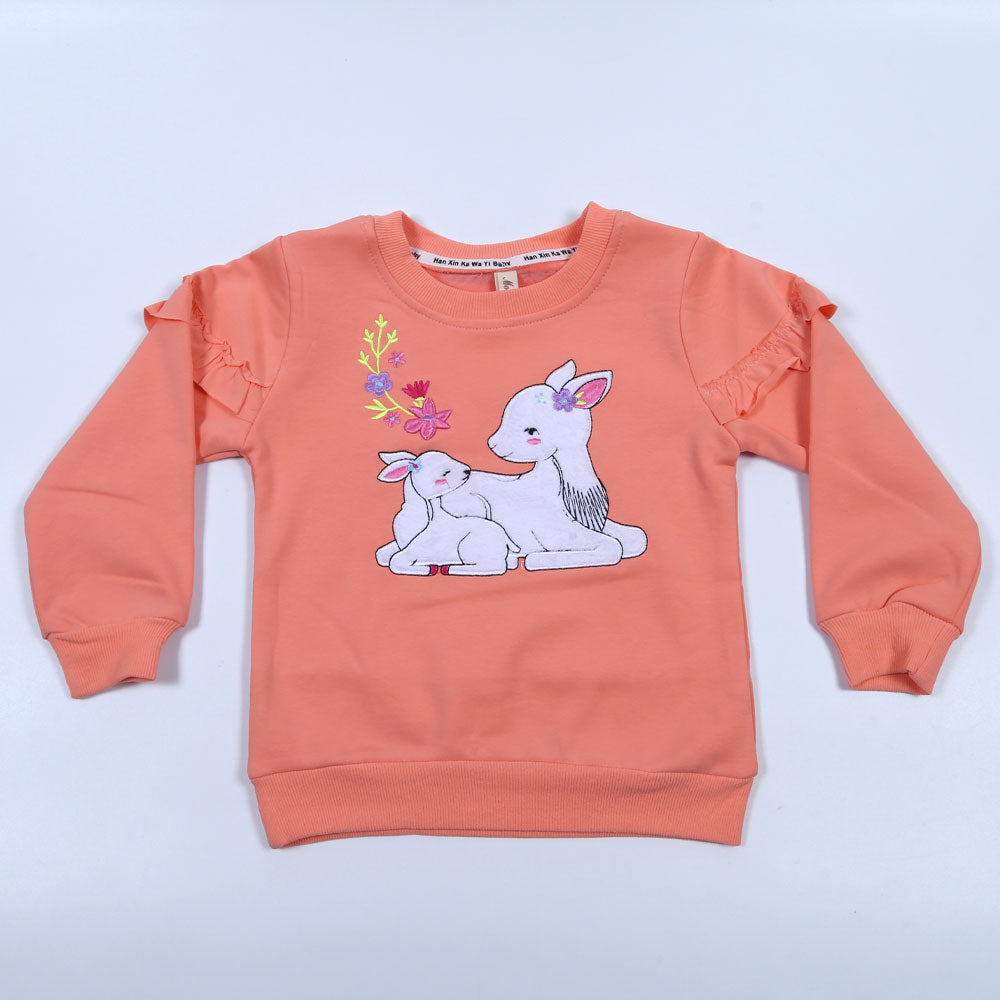 GIRLS L/S ROUND NECK 8920 8902 8927 MW-21 4-5 YEAR