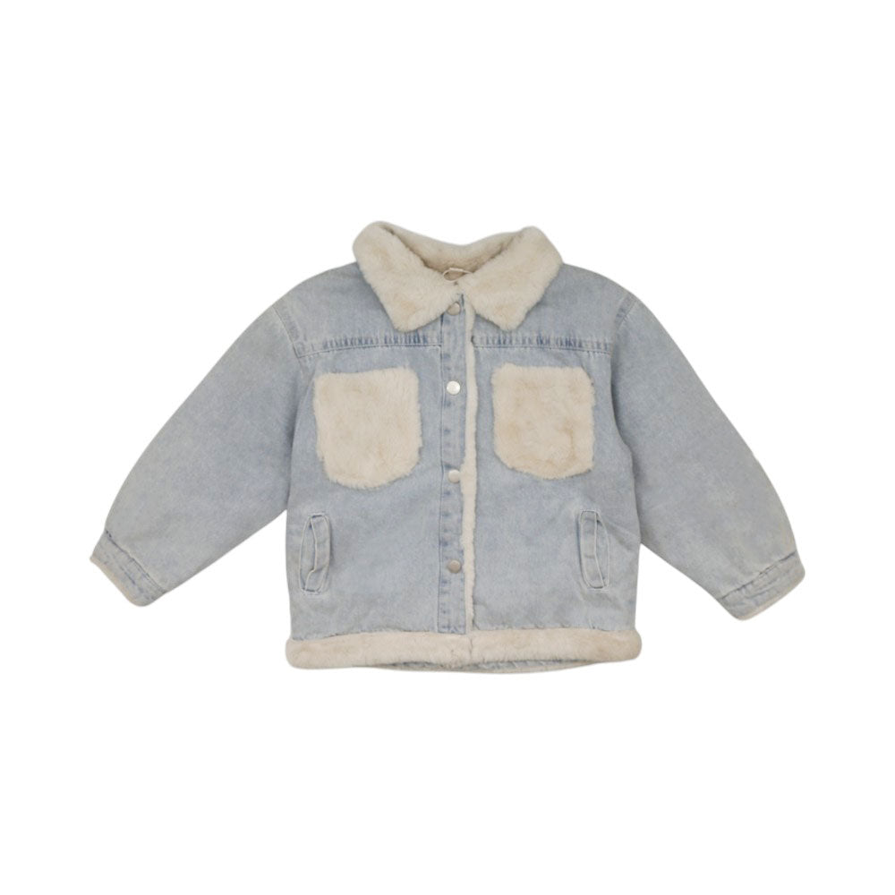 GIRLS L/S JACKET HOODED IR JY329 MW-21 4-5 YEAR