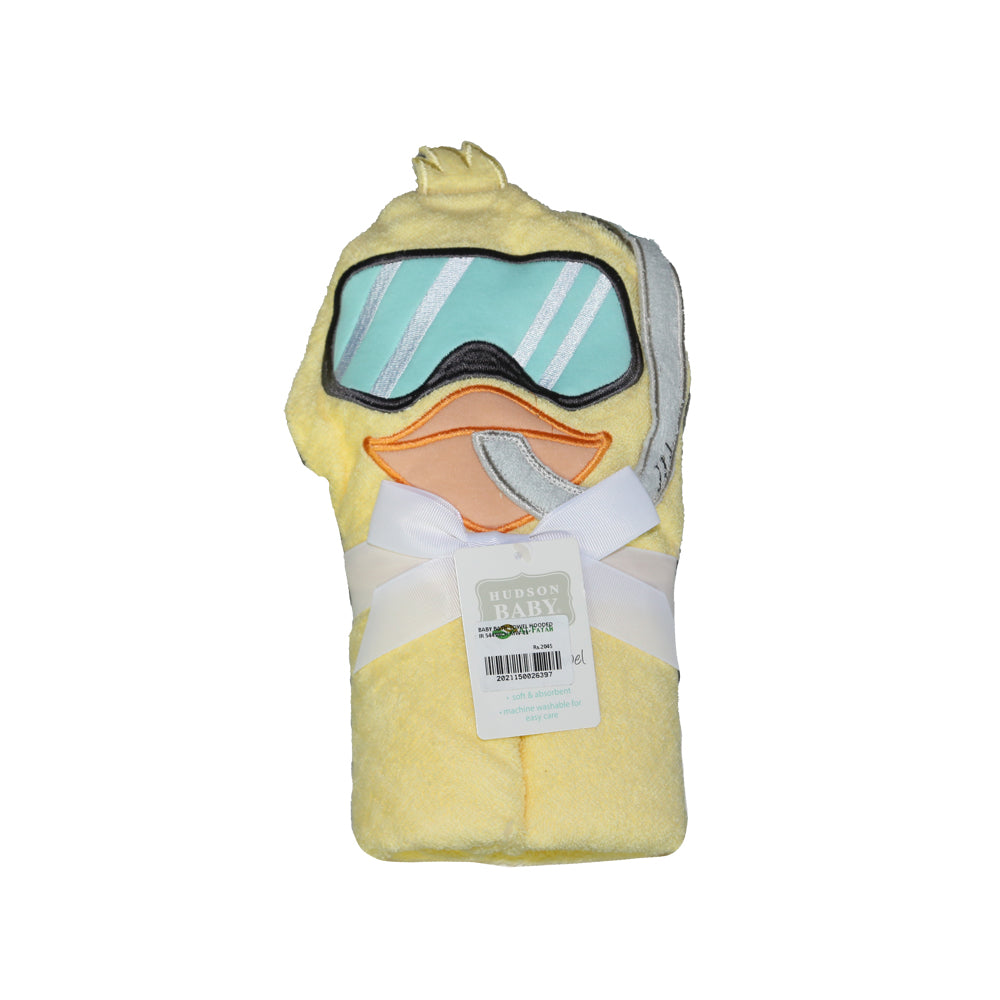 BABY BATH TOWEL HOODED IR 54498CH MW-21
