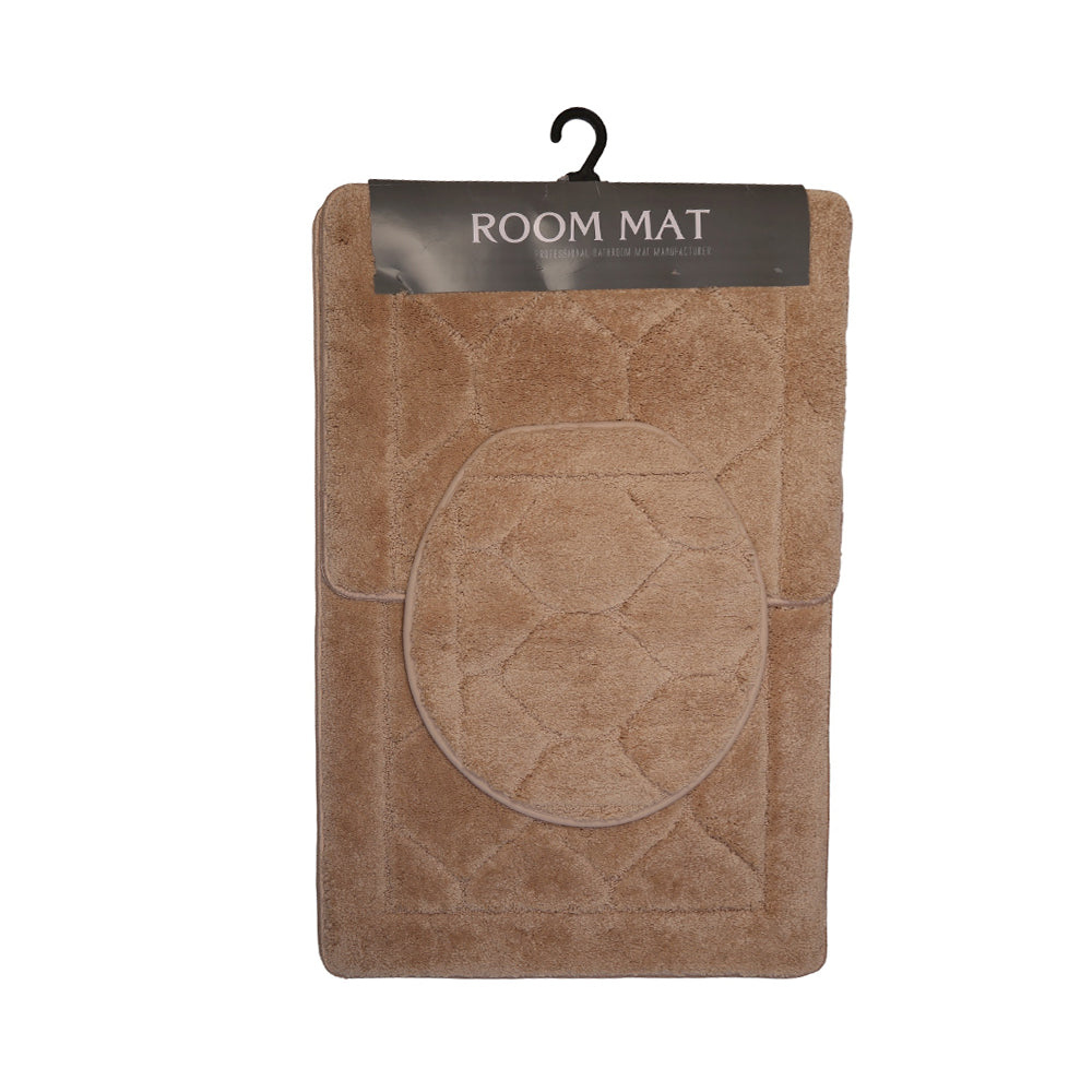 Bath Mat 3Pc Set Ir 58X88 E153-E182