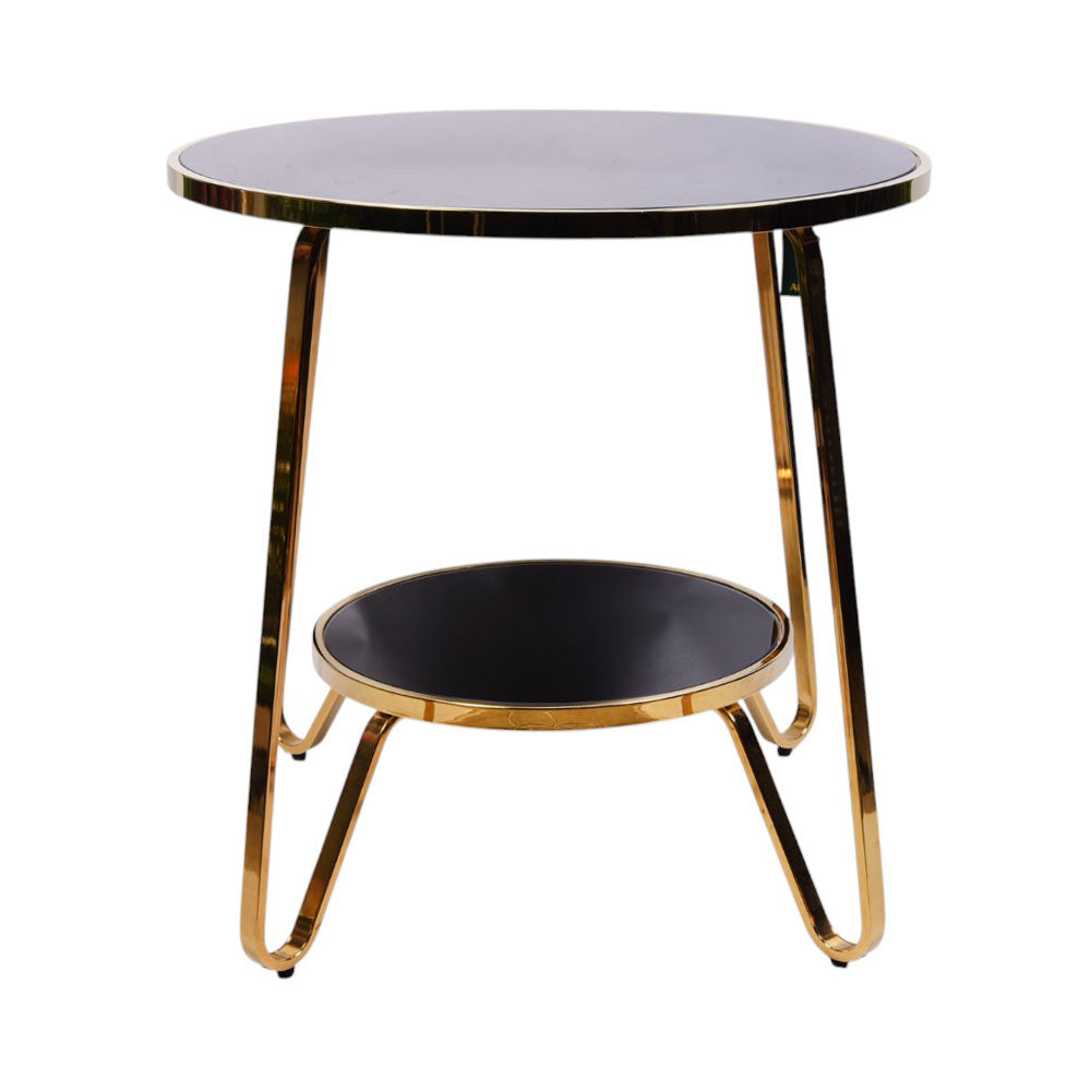 COFFEE TABLE IR D222B A+B GOLDEN