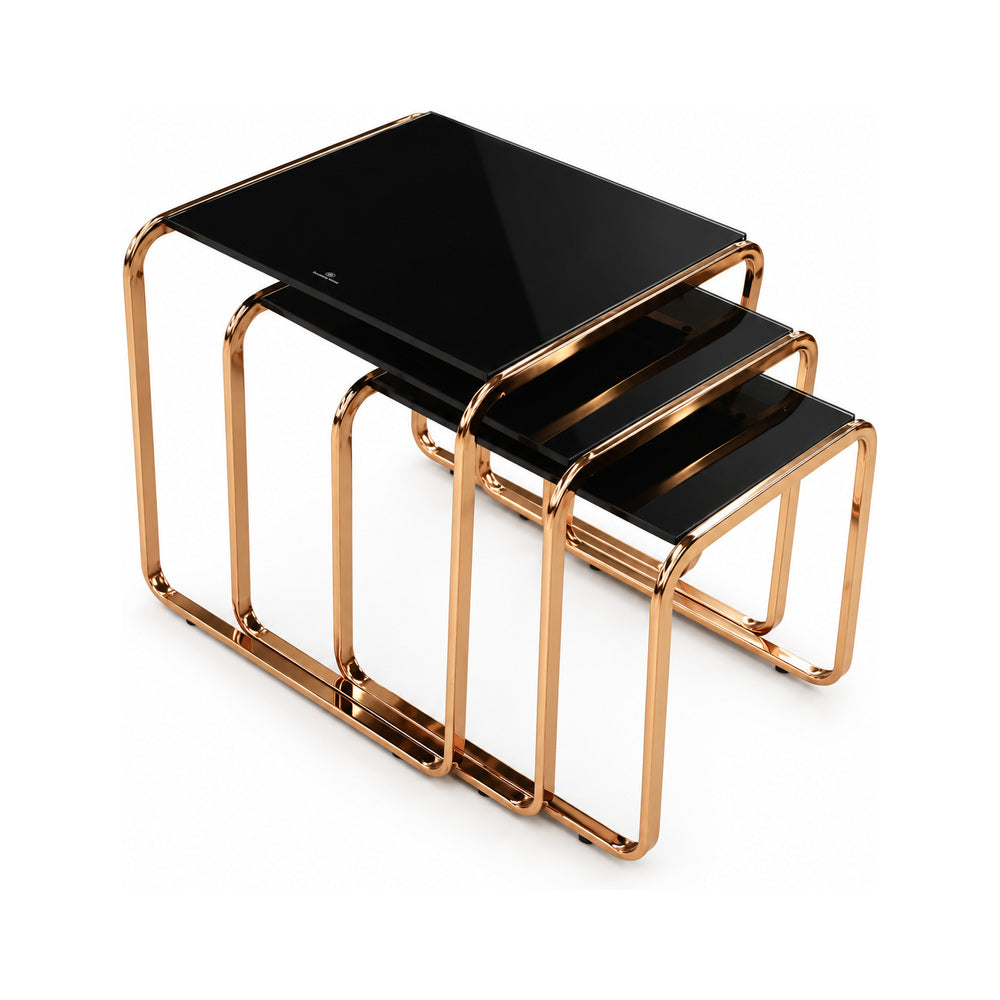 TABLE 3PC SET IR D329 A+B ROSE GOLD