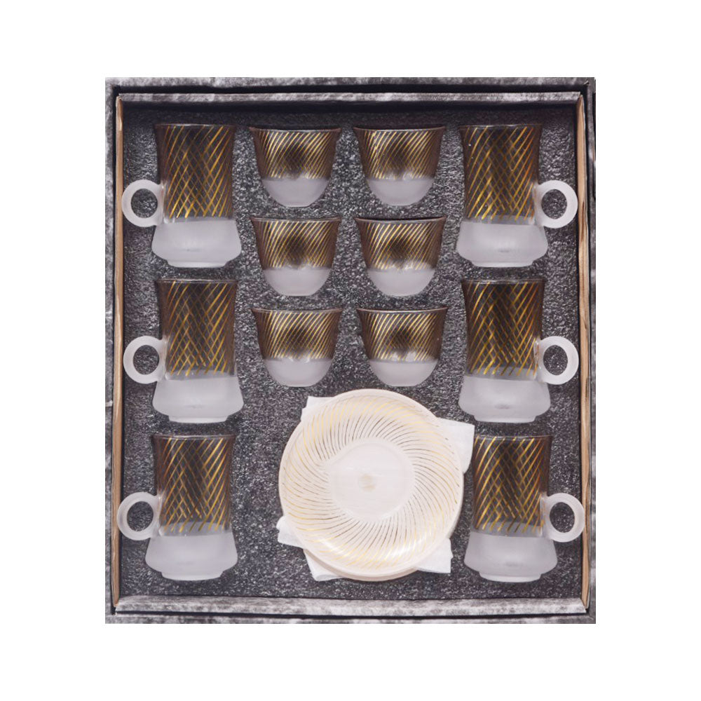 KEHWA CUP & SAUCER SET 18PC LUXEHOME LUX5019 (Pack 6)