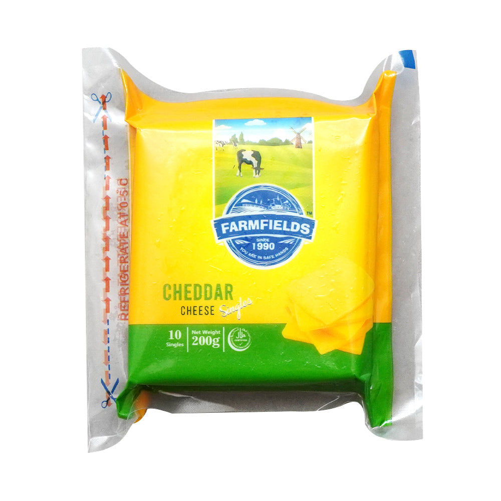 FF CHEDDAR CHEESE SLICES 200GM