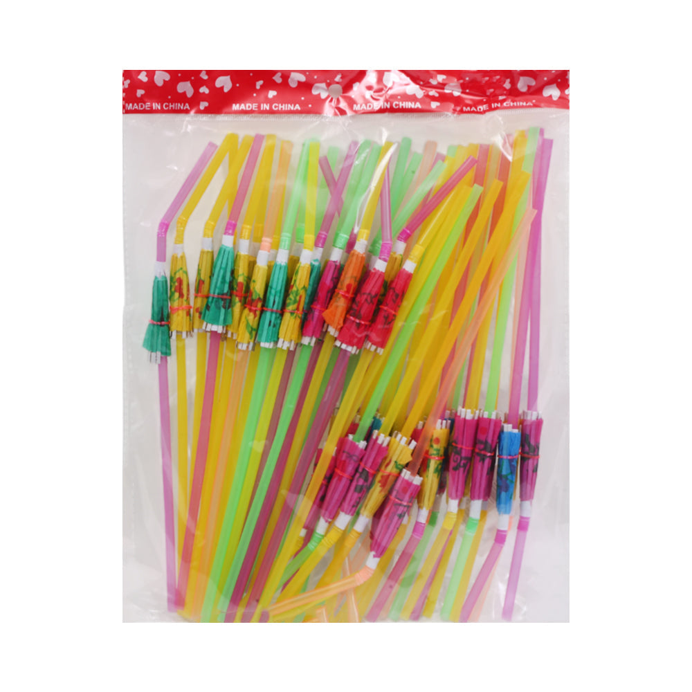 UMBRELLA STRAW 50PC PACK LARGE