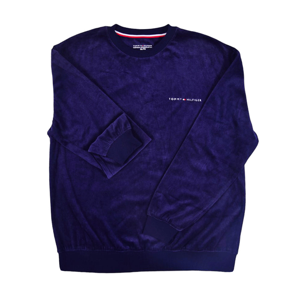 TH MEN L/S SWEAT SHIRT 09T3418 NVY XL (IR)