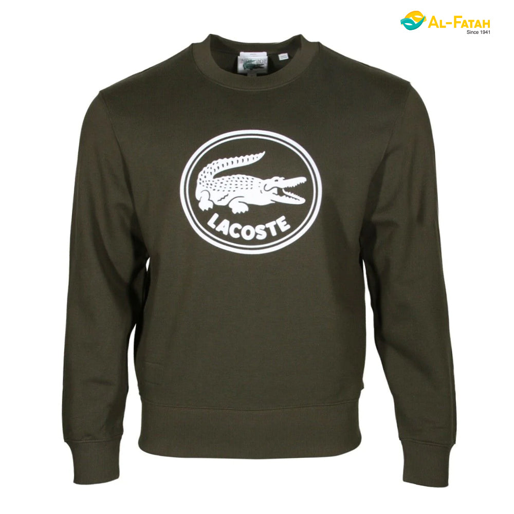 LAC MEN SWEAT SHIRT SH7582 GRN L (IR)