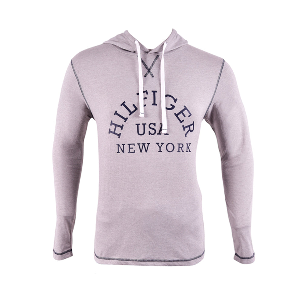 TH MEN L/S HOODIE 09T4091 GRY M (IR)