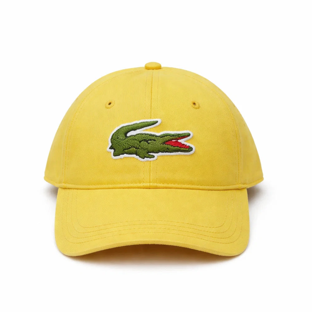 LAC MEN CAP BIG CROC RK-4711 YLW (IR)