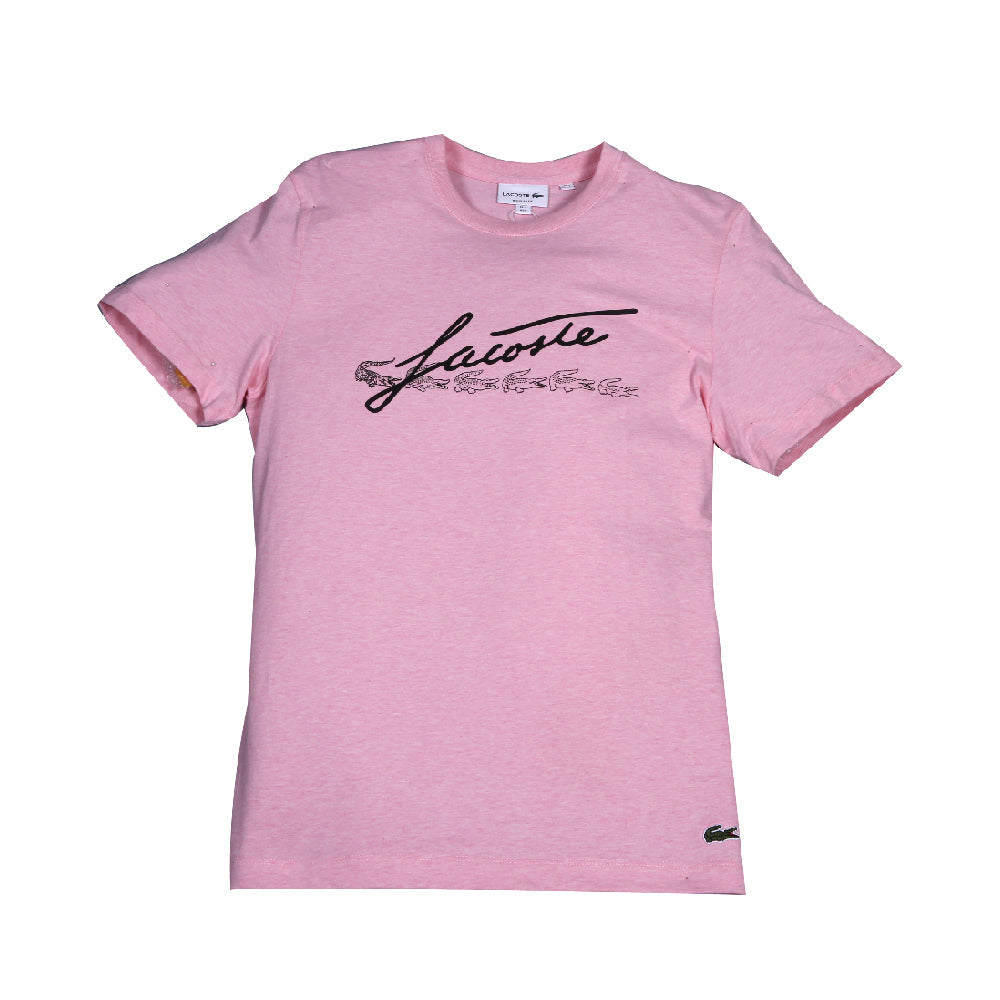 LAC MEN S/S CREW NECK TH2054 PNK L (IR)