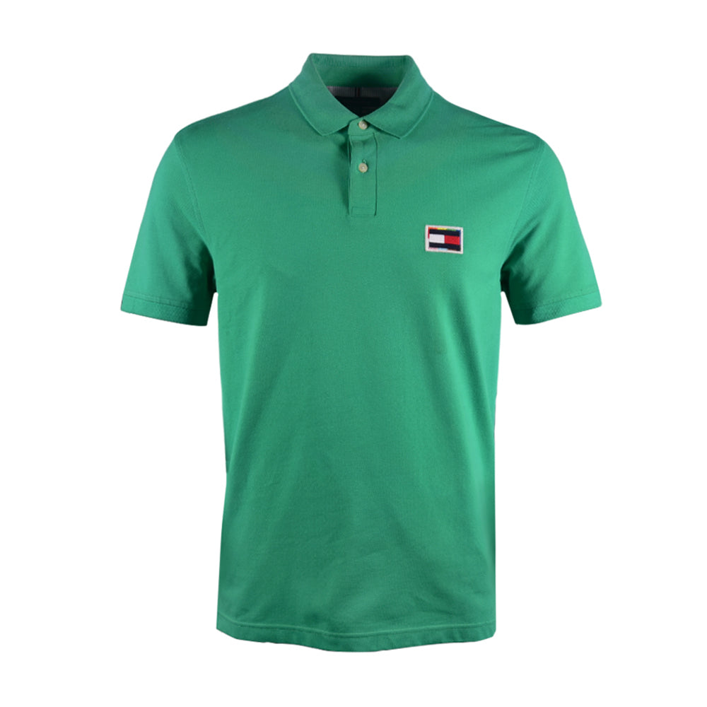 TH MEN S/S POLO 78J7059-300 GRN L (IR)