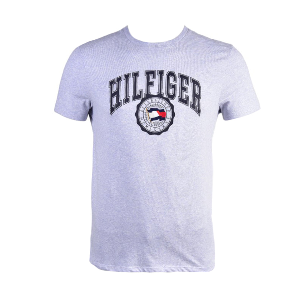 TH MEN S/S R NECK T SHIRT 78J5368-030 GRY M (IR)