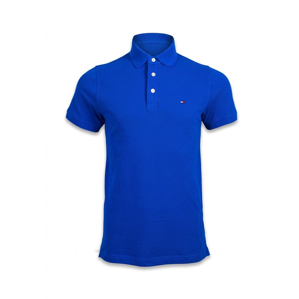 TH MEN S/S POLO 78E9892403 BLU S (IR)