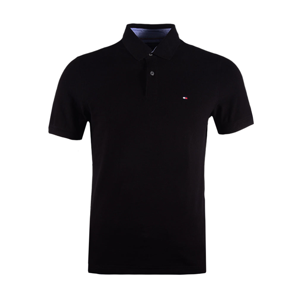 TH MEN S/S POLO 78J0043035 BLK L (IR)