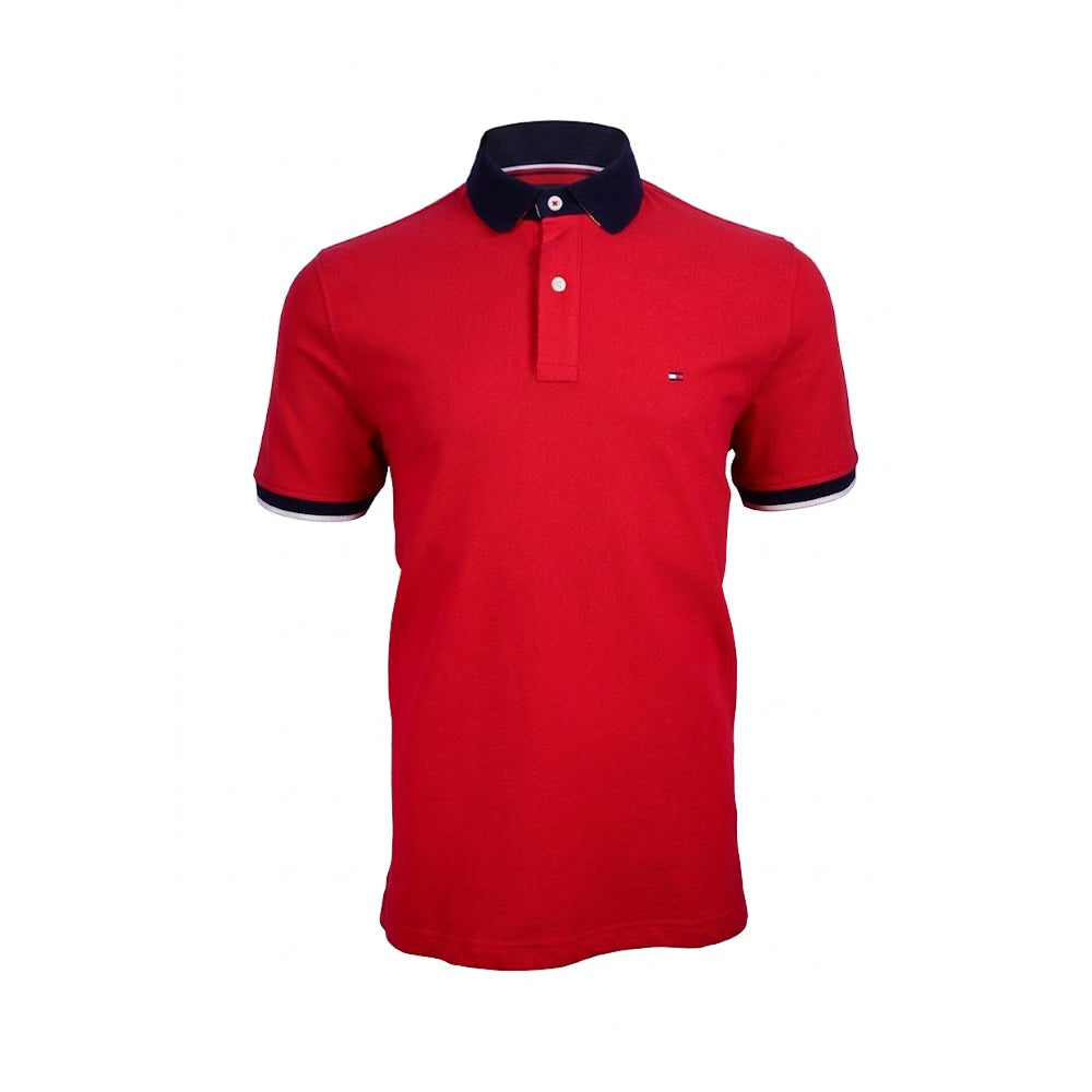 TH MEN S/S POLO 78A6535-946 RED M (IR)