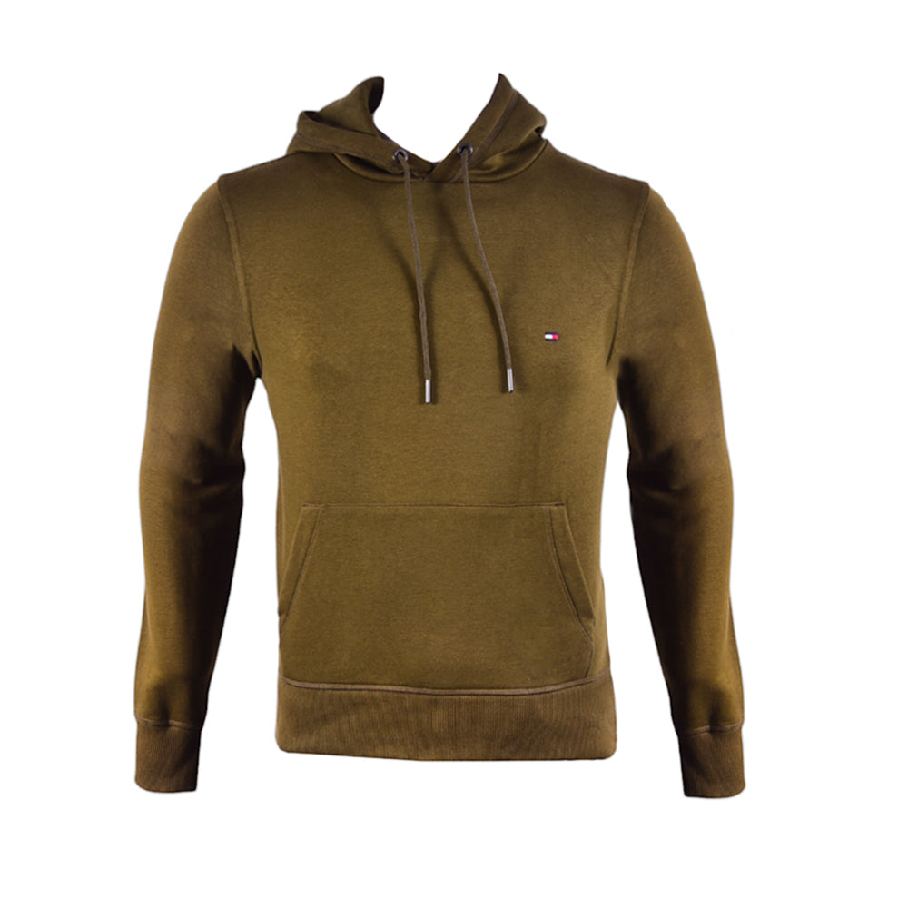 TH MEN L/S HOODIE 78J7233-701 GRN S (IR)