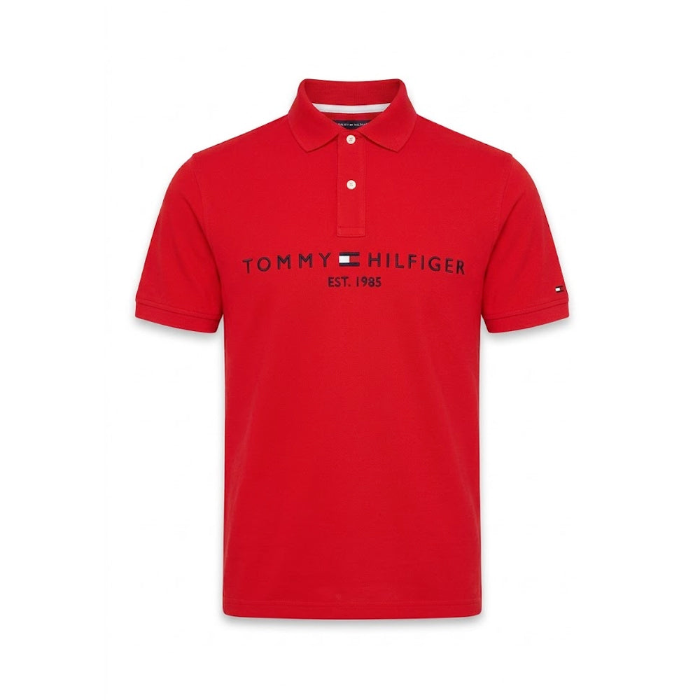 TH MEN S/S POLO 78J6983-640 RED L (IR)