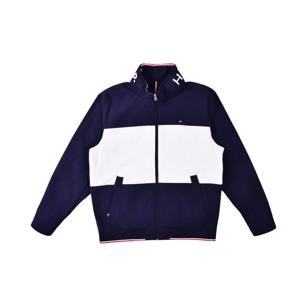 TH MEN L/S WIND BREAKER JACKET 78J5746-411 NVY M (IR)