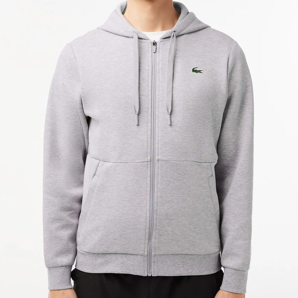 LAC MEN L/S ZIPPER HOODIE SH9676-9YA GRY L (IR)