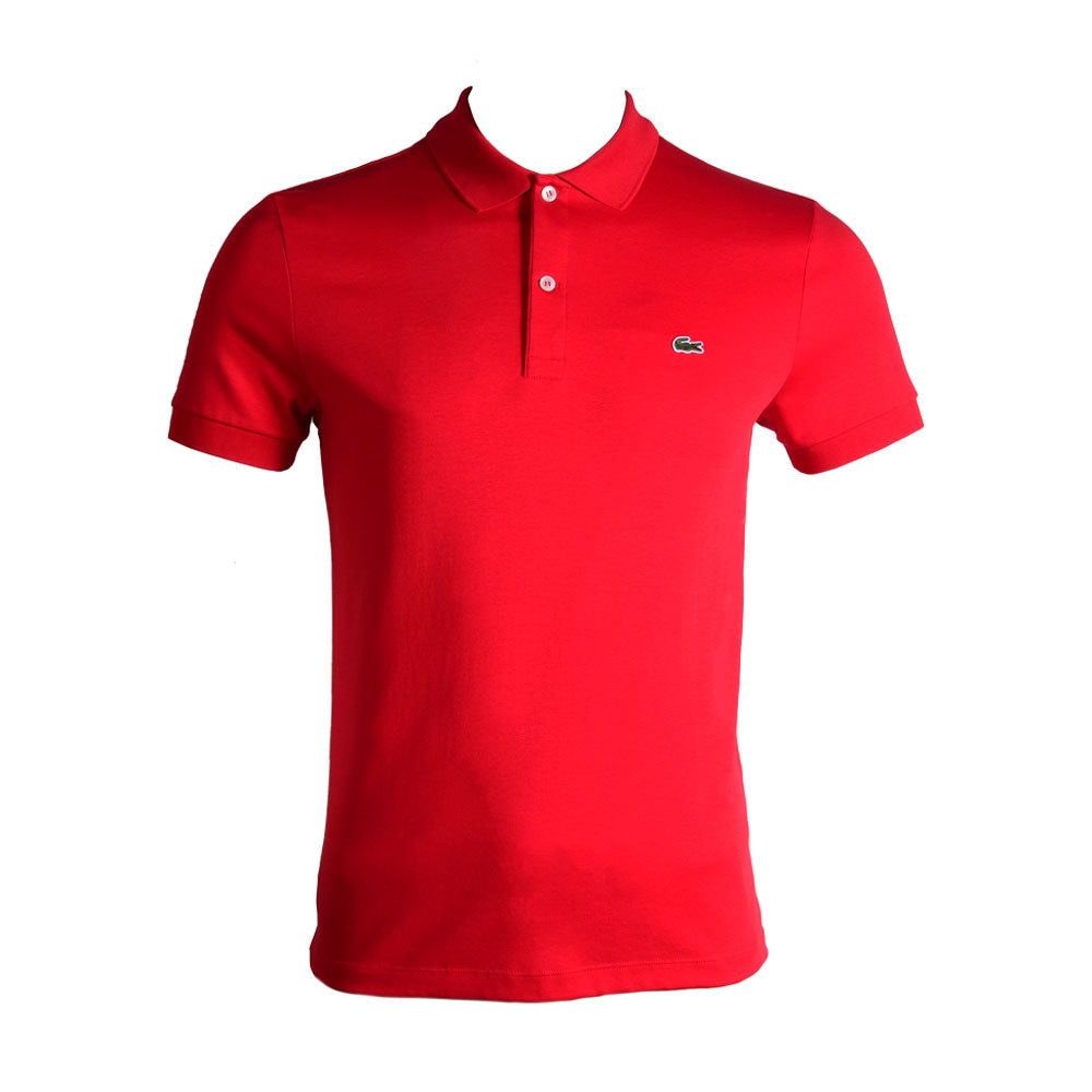 LAC MEN S/S POLO SHIRT DH2050-240 RED L (IR)