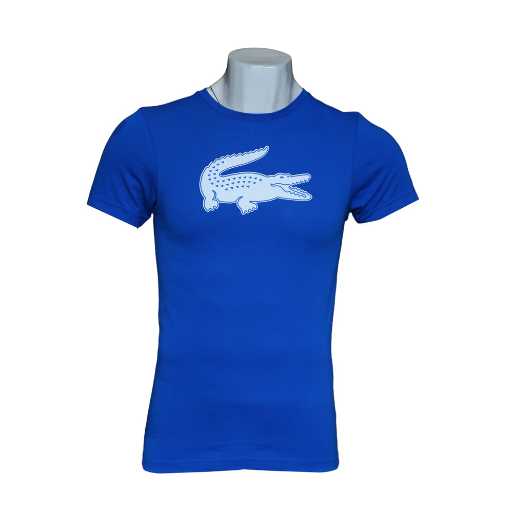 LAC MEN S/S R-NECK SHIRT TH2042-LUX BLU L (IR)