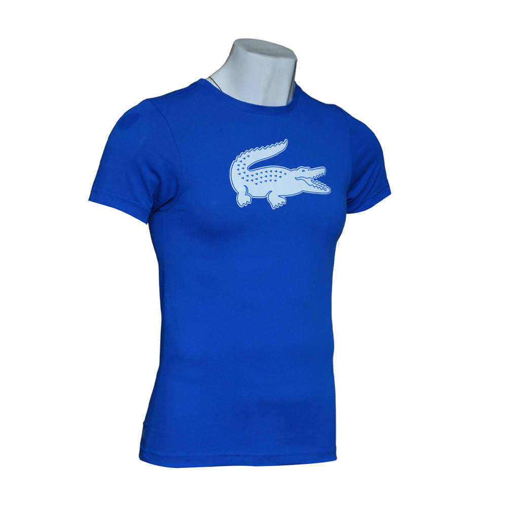 LAC MEN S/S R-NECK SHIRT TH2042-LUX BLU L (IR)