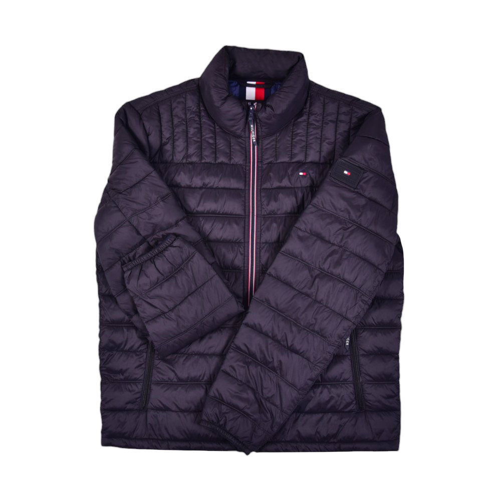TH MEN L/S PUFFER JACKET 150AN796 BLK L (IR)