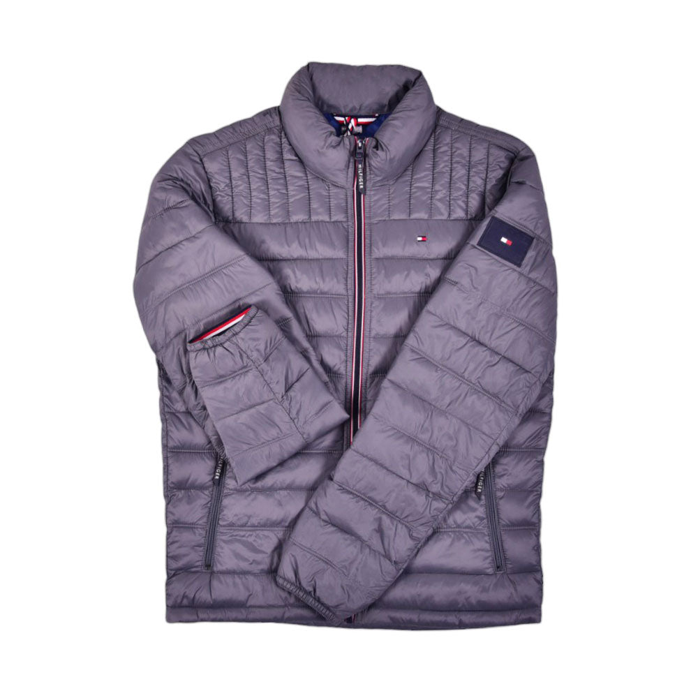 TH MEN L/S PUFFER JACKET 150AN796 GRY S (IR)