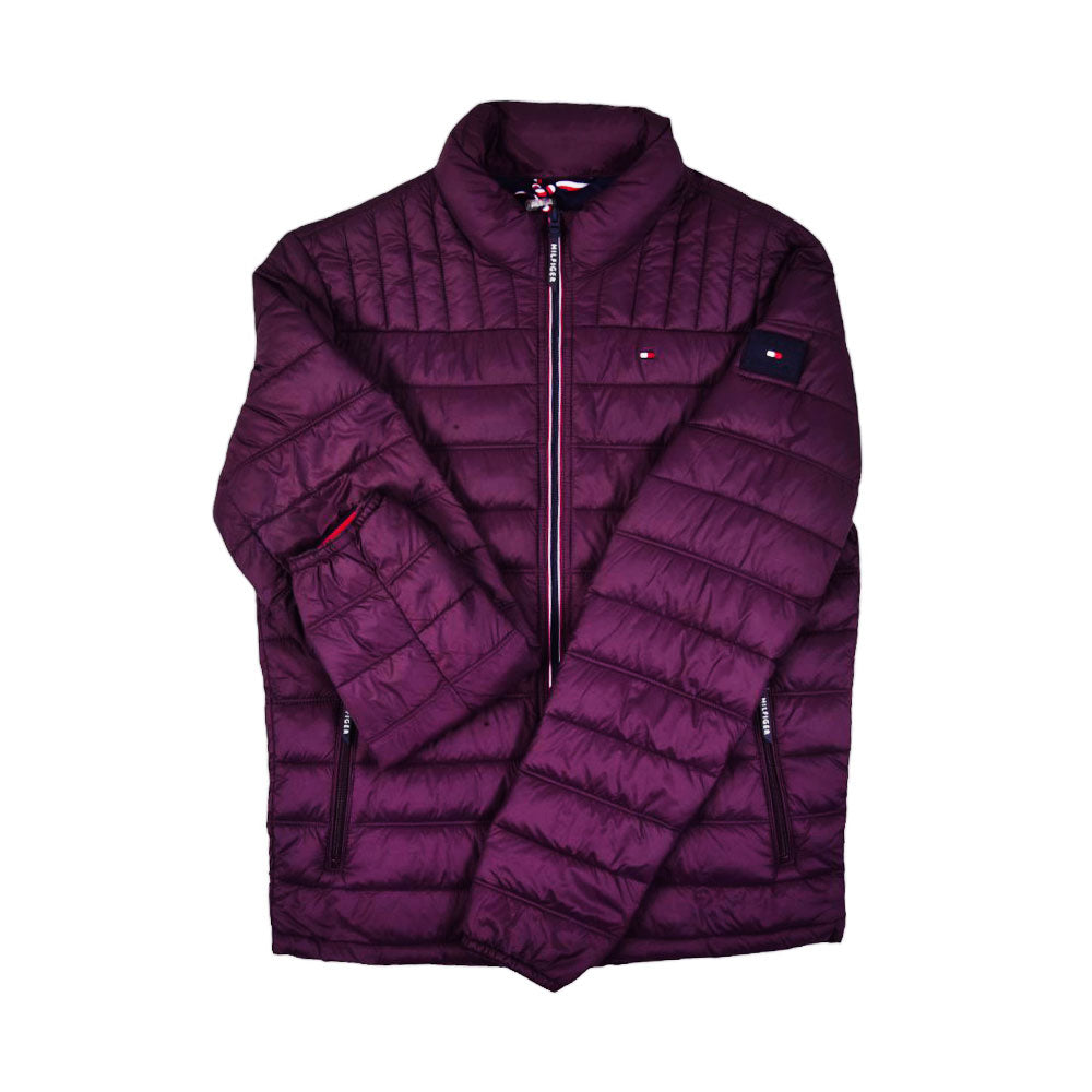 TH MEN L/S PUFFER JACKET 150AN796 MRN S (IR)
