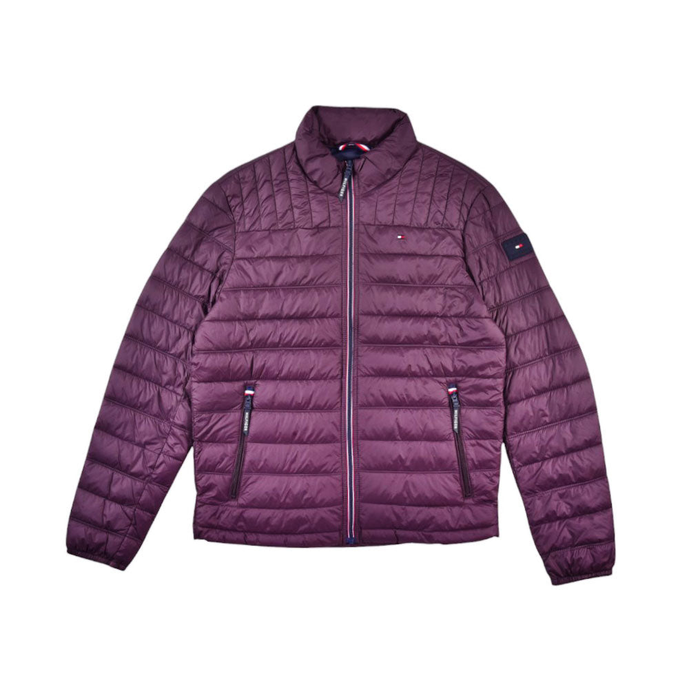 TH MEN L/S PUFFER JACKET 150AN796 MRN L (IR)