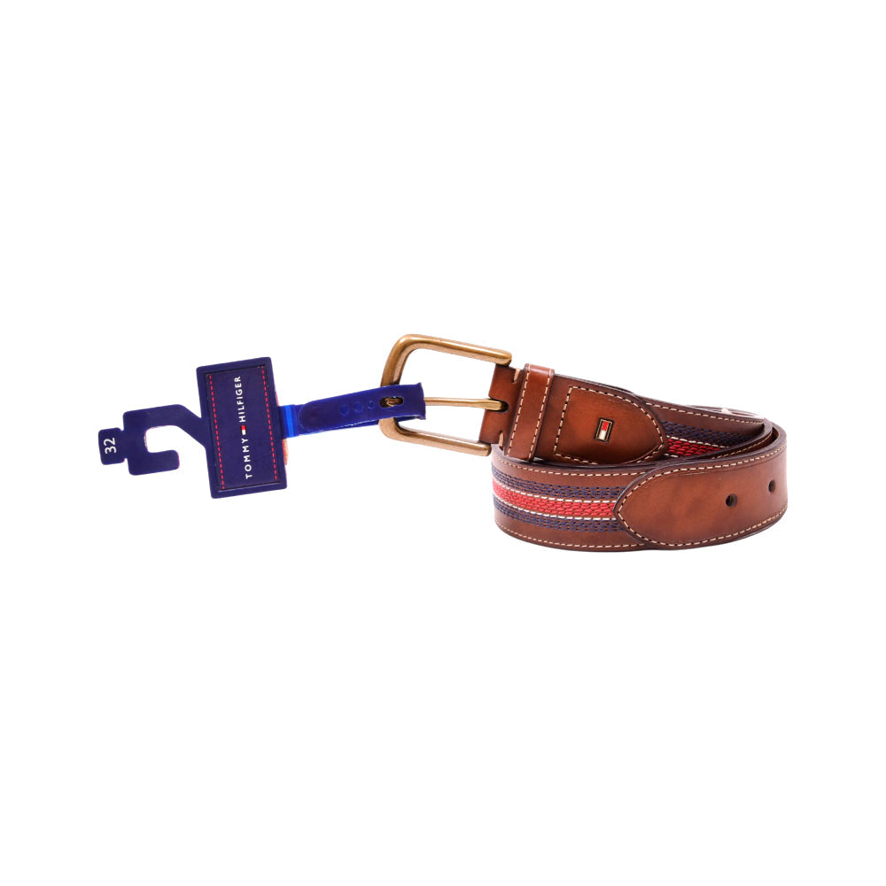 TH MEN BELT 11TL02X057 TAN 34 (IR)