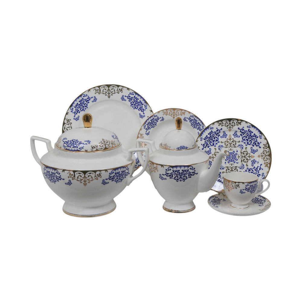 DINNER SET BONE CHINA 61PC 2011KI