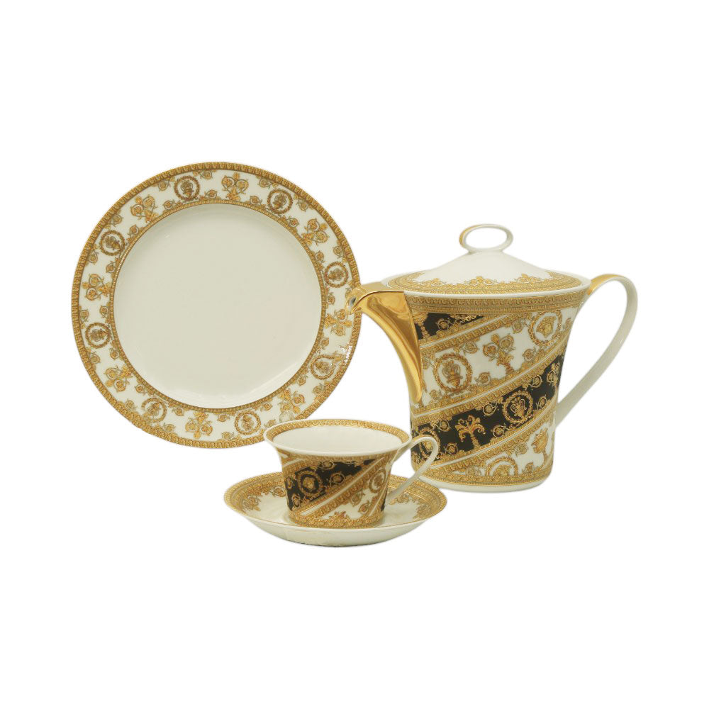 TEA SET 24PC VERSACE I LOVE BAROQUE