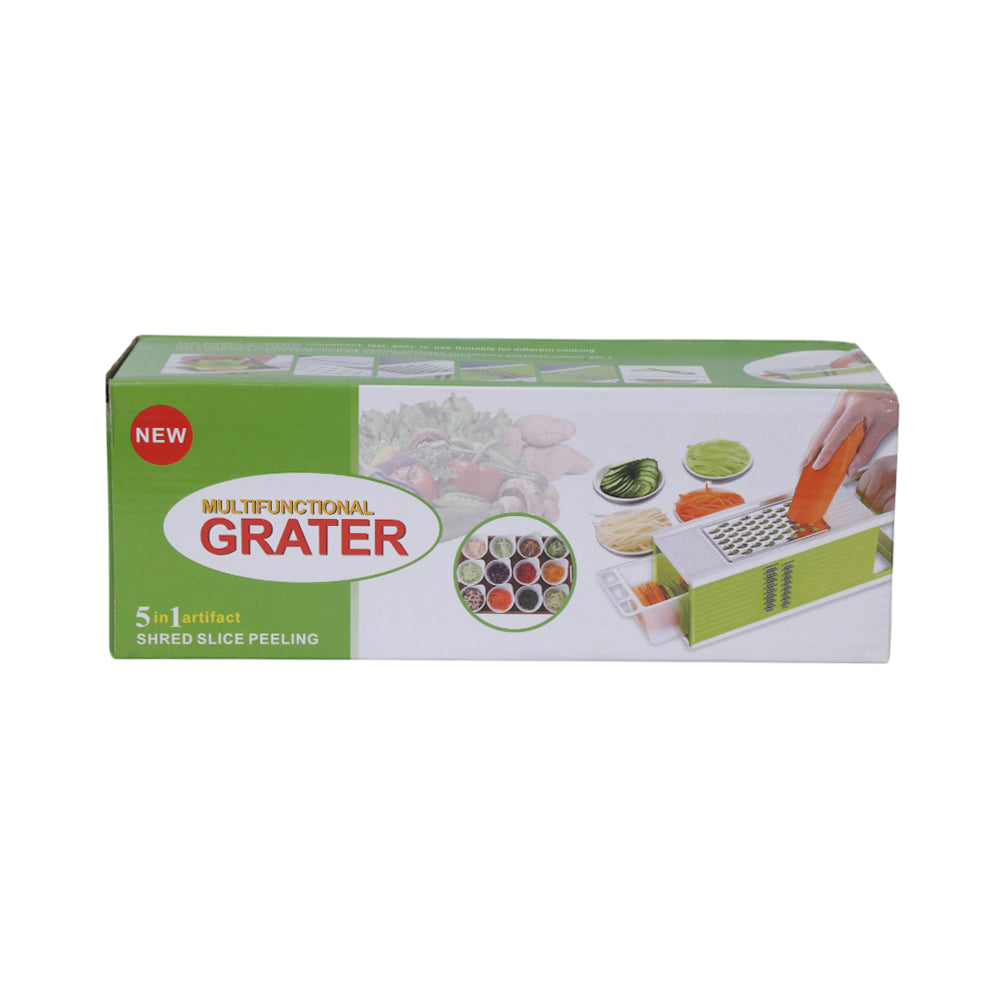 GRATER MULTIFUNCTIONAL 5IN1 SHRED SLICE PEELING RF703