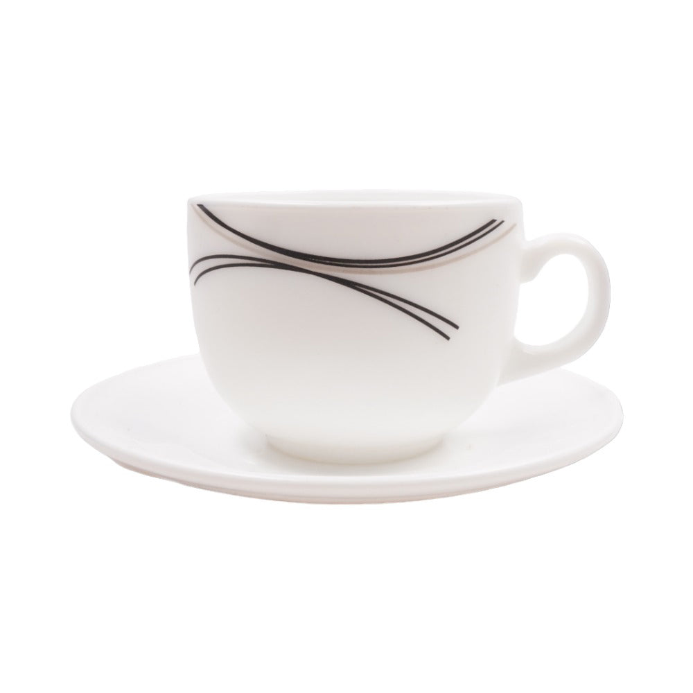 CUP & SAUCER ELEGANT MANAL E0059 YF16008 (Pack 6)