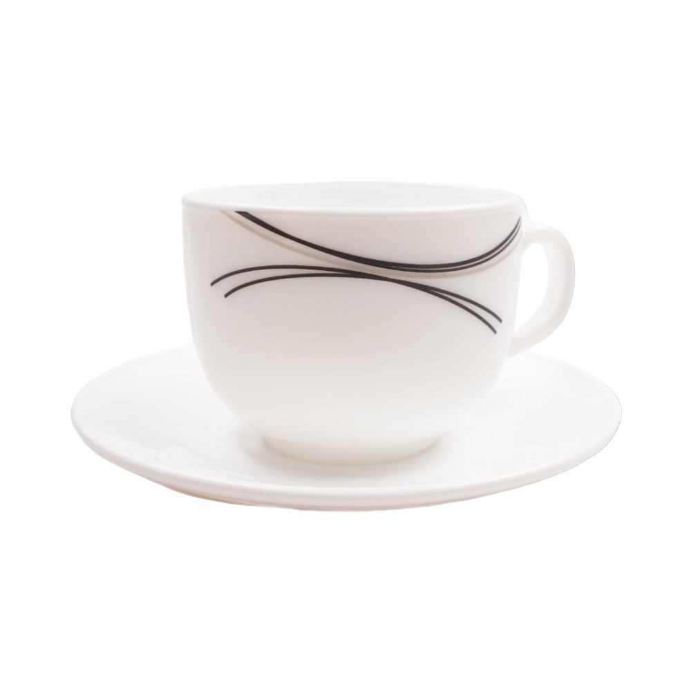CUP & SAUCER ELEGANT MANAL E0059 YF16008 (Pack 6)