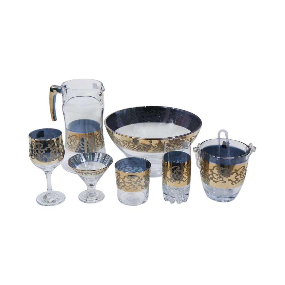 PARTY SET PSB HAND CUT 28PC GOLD CH-HG150