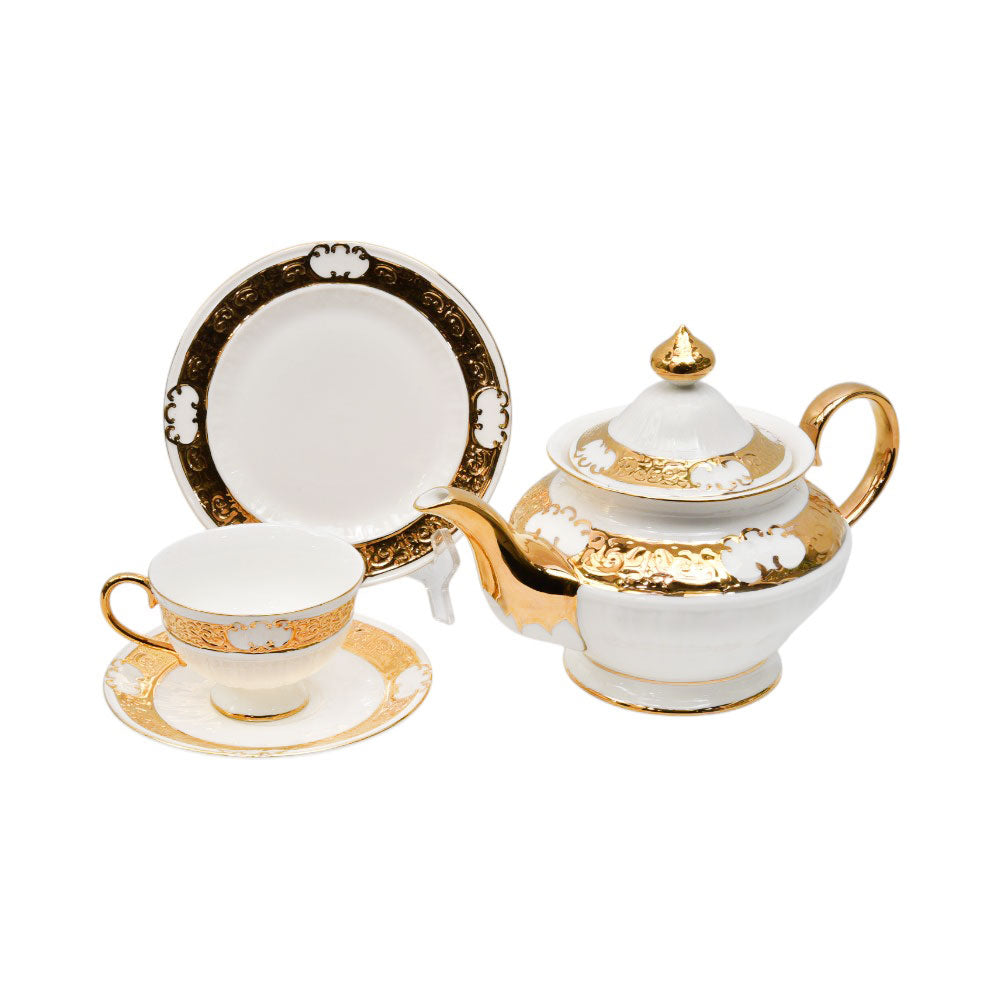 TEA SET ROYAL BISTRO 24 PCS J1815-12J