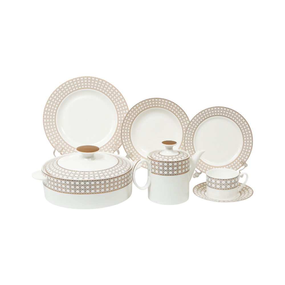 COFFEE SET ROYAL BISTRO 17 PCS J1822-A