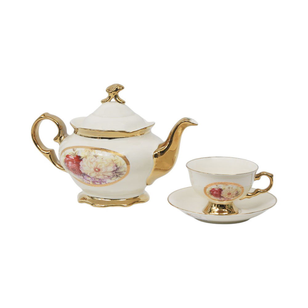 COFFEE SET ROYAL BISTRO 17 PCS J1822-C