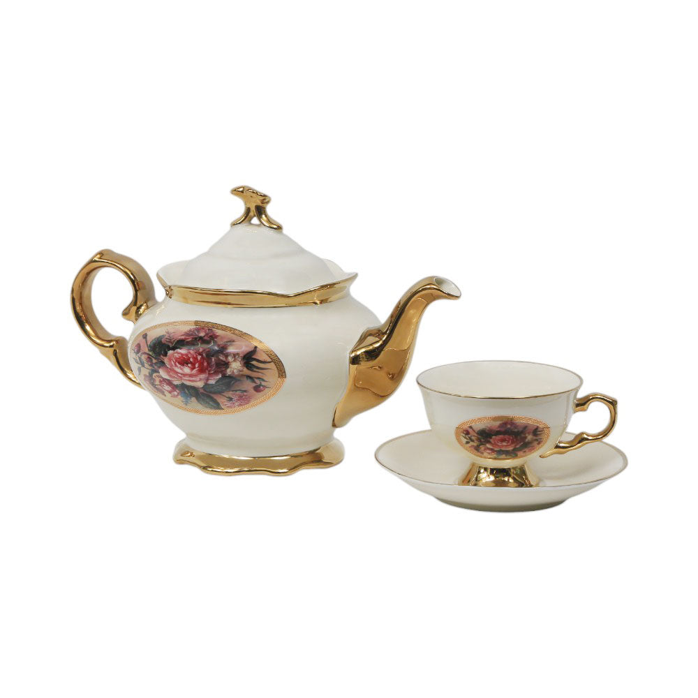 COFFEE SET ROYAL BISTRO 17 PCS J1822-F