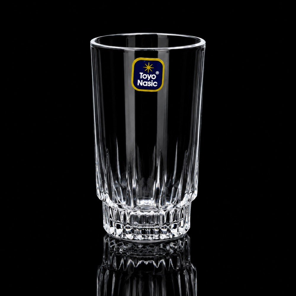 GLASS TOYO NASIC KIRAN 280 ML LARGE (Pack of 6)